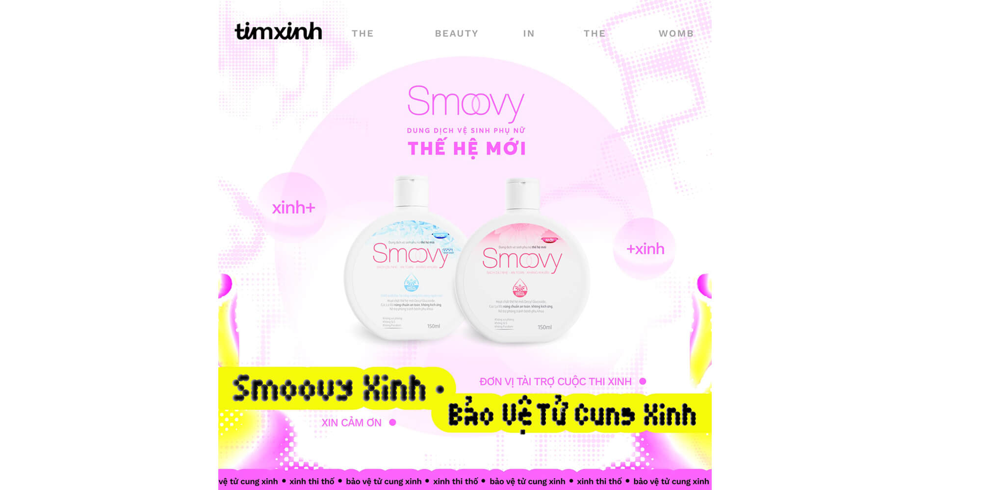 TIN HOT THÁNG 3: SMOOVY BẮT TAY TIM XINH, LAN TỎA CÂU CHUYỆN “TỬ CUNG XINH”