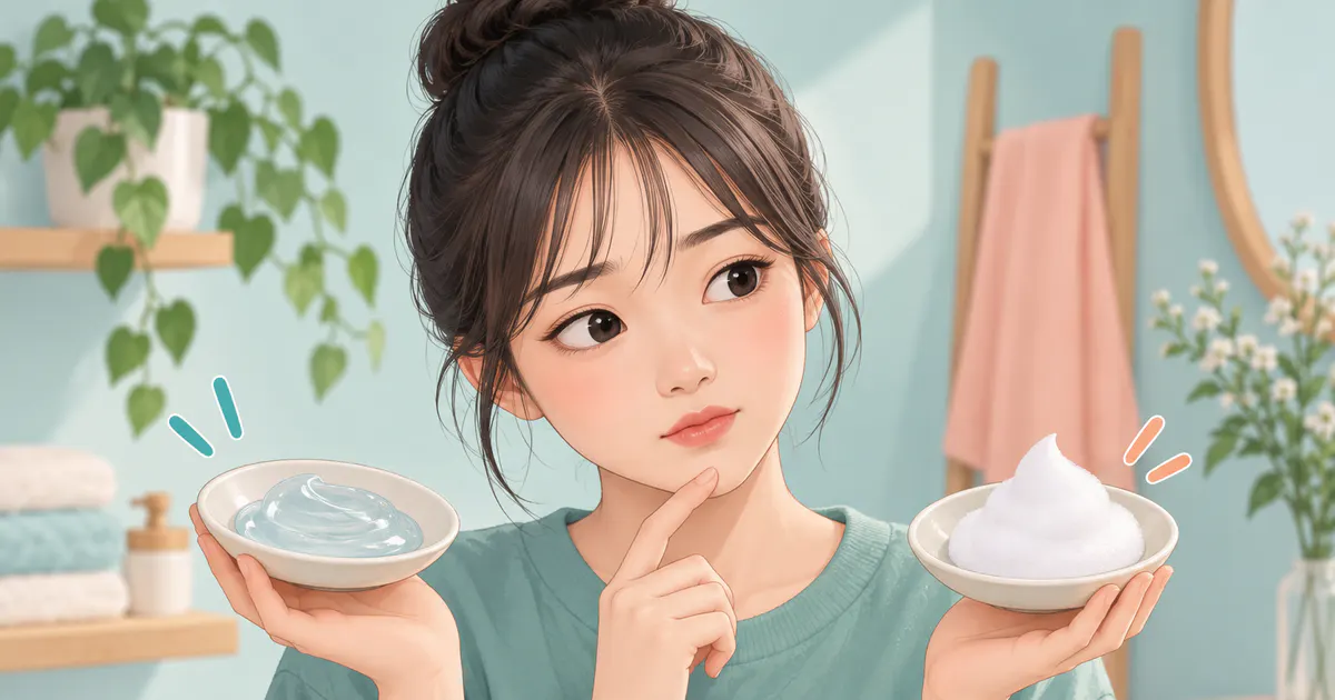 dung dịch vệ sinh phụ nữ dạng gel và dạng bọt khác nhau thế nào cho tuổi dậy thì