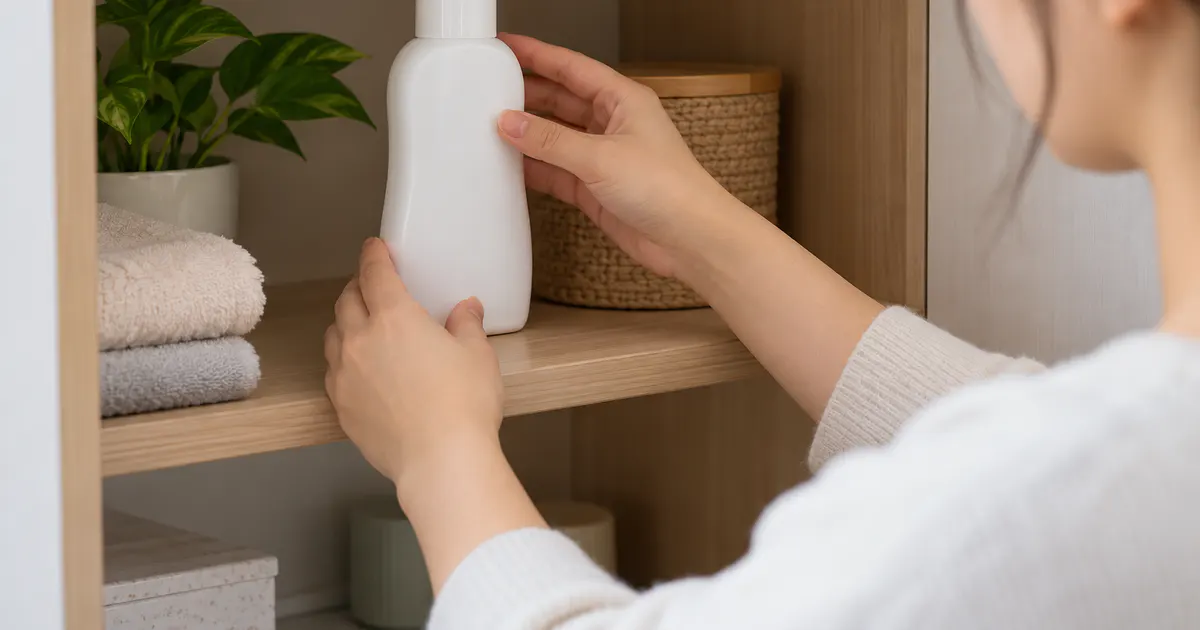Bảo quản dung dịch vệ sinh phụ nữ ở nơi khô ráo, mát và tránh ánh nắng