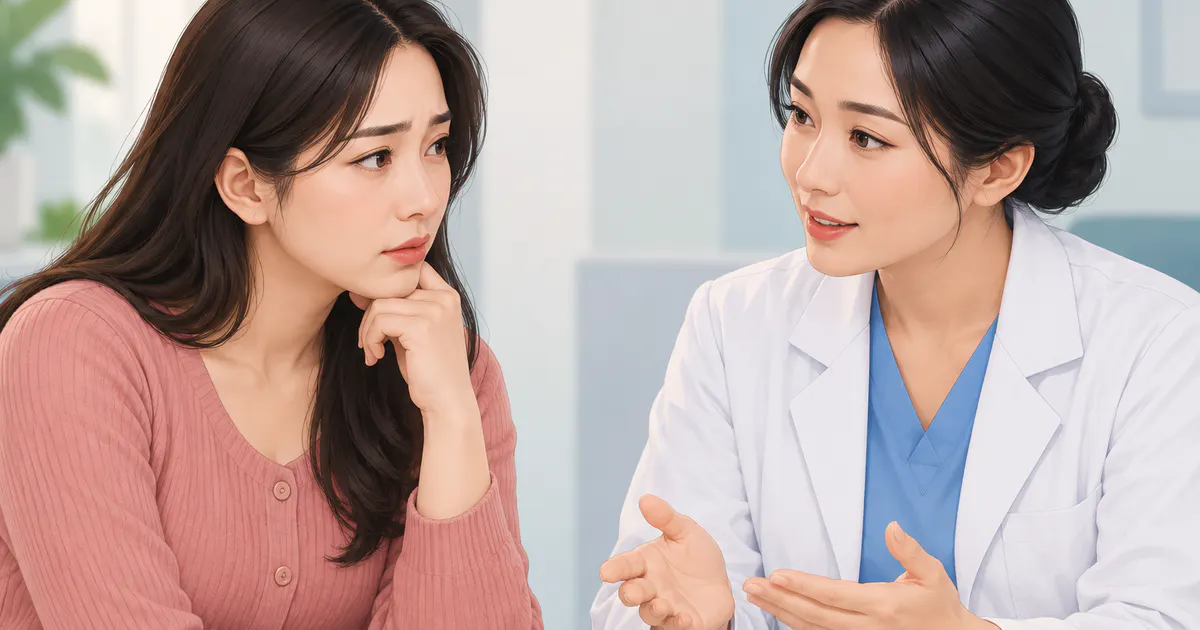 Trao đổi với nhân viên y tế khi có triệu chứng bất thường sau khi dùng sản phẩm