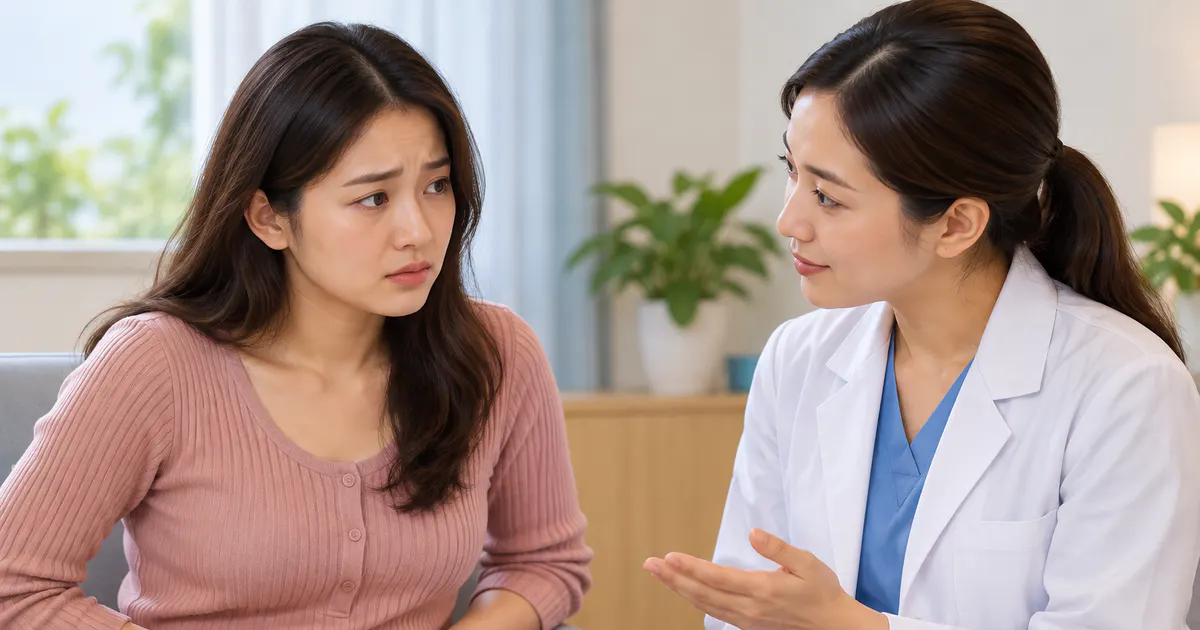 Tư vấn y tế khi có mùi bất thường, khí hư đổi màu hoặc đau vùng chậu