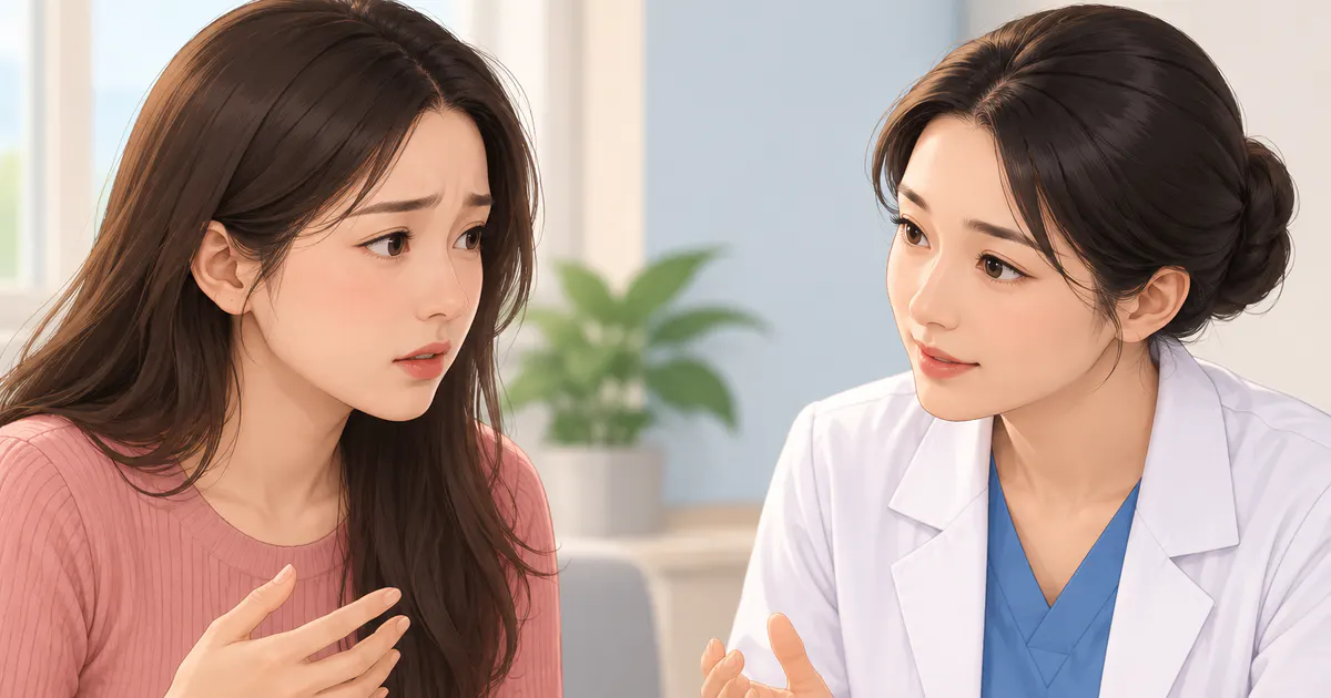 Trao đổi với nhân viên y tế khi kích ứng vùng kín kéo dài hoặc có dấu hiệu bất thường