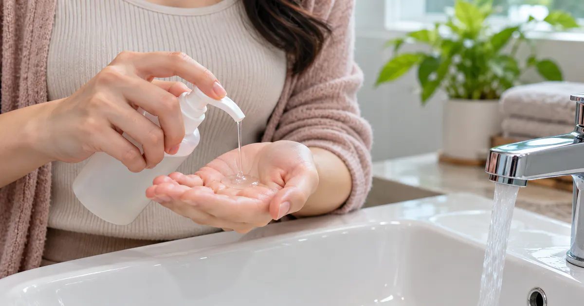 Dùng dung dịch vệ sinh phụ nữ bao nhiêu là đủ khi rửa nhẹ vùng kín bên ngoài