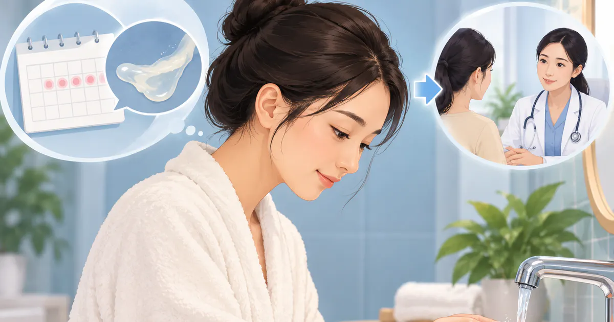 Minh họa chăm sóc vùng kín nhẹ nhàng và an toàn tại nhà