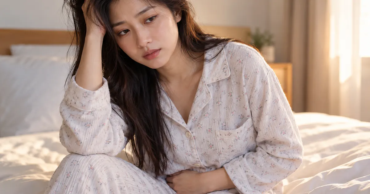 Phụ nữ nghỉ ngơi và chăm sóc nhẹ nhàng khi vùng kín nhạy cảm hơn khi thiếu ngủ vì sao